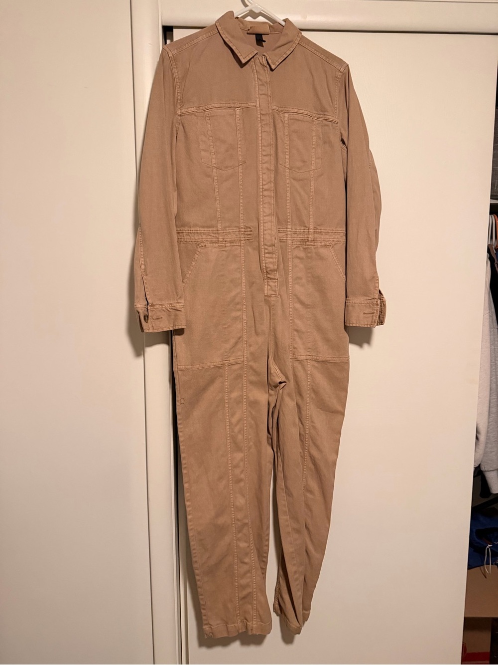 Women’s Tan Utility Coverall Pants